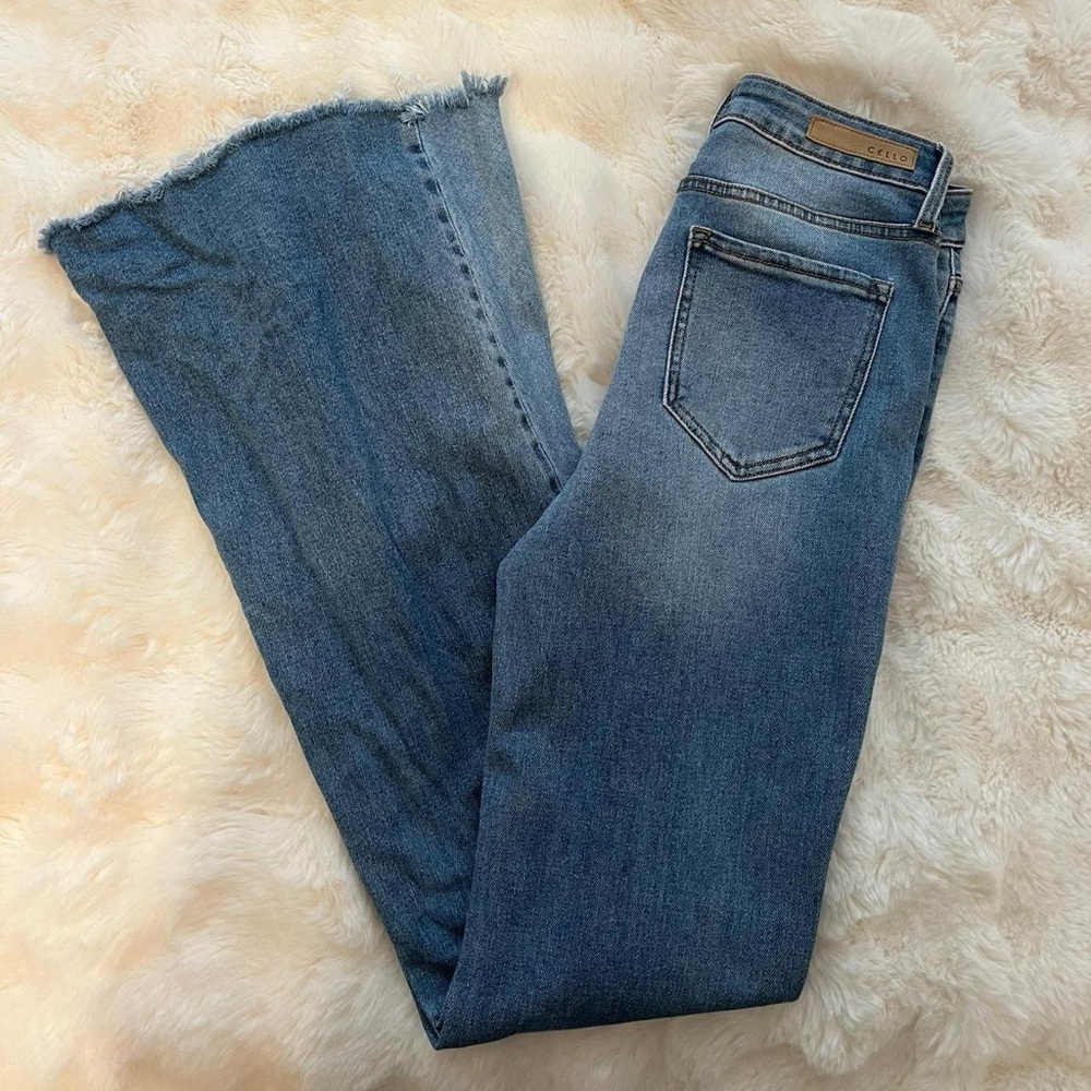 Cello Blue Flare Women's Jeans